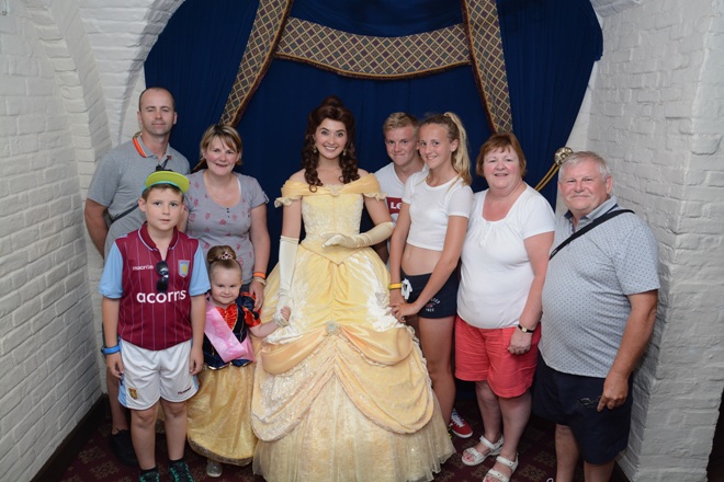 Dinner with princesses