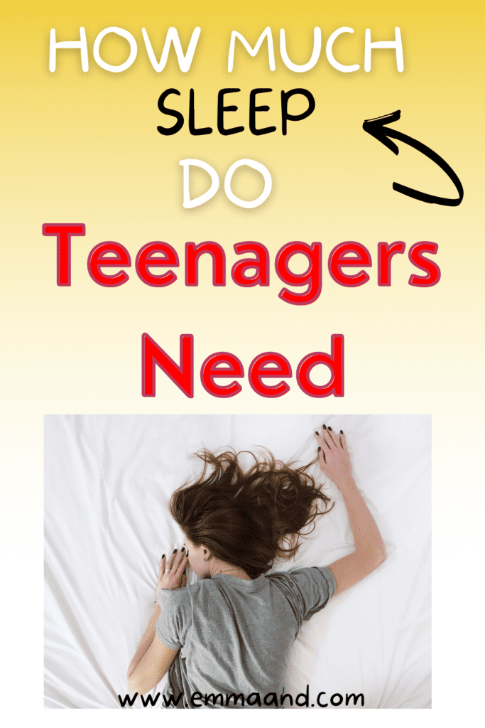 How much sleep do teenagers need