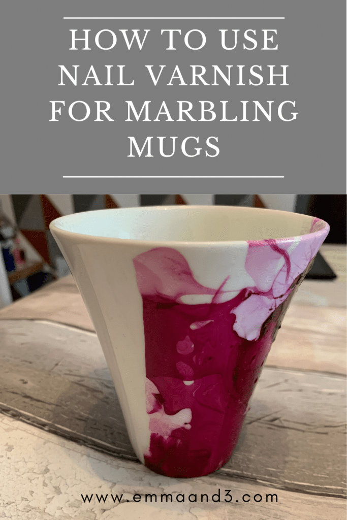 Marbling mugs