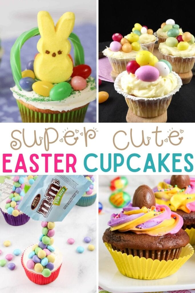 Easy cute cupcakes for Easter