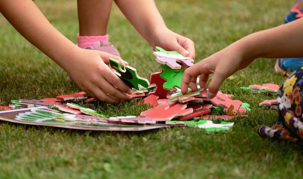 puzzles teach kids patience